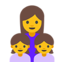 👩‍👧‍👧